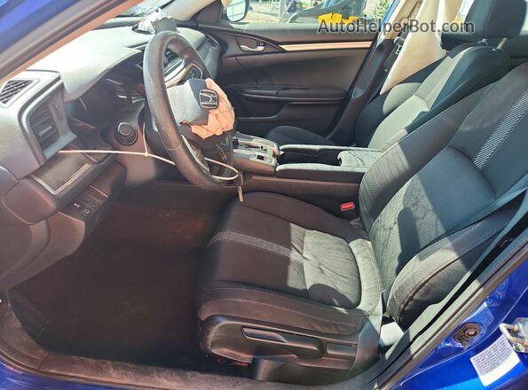 19XFC2F56GE010369 2016 HONDA CIVIC Синий Вид салона спереди
