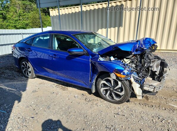 19XFC2F56GE010369 2016 HONDA CIVIC Синий Передняя правая четверть