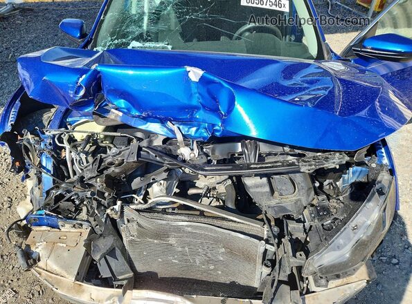19XFC2F56GE010369 2016 HONDA CIVIC Синий Вид задней части салона