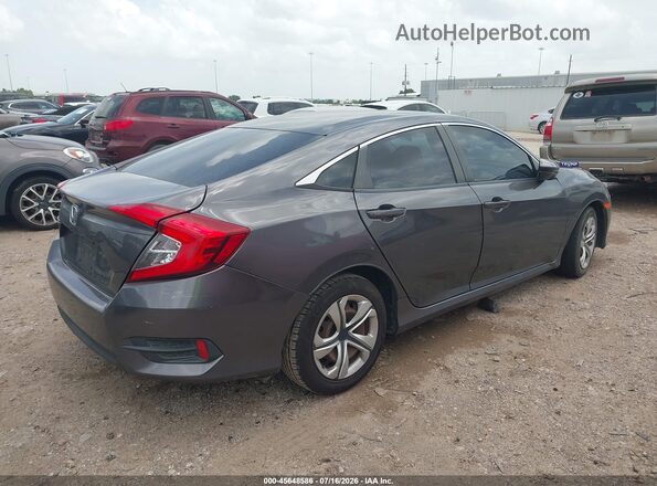 19XFC2F56GE024238 2016 HONDA CIVIC Gray Задня права чверть