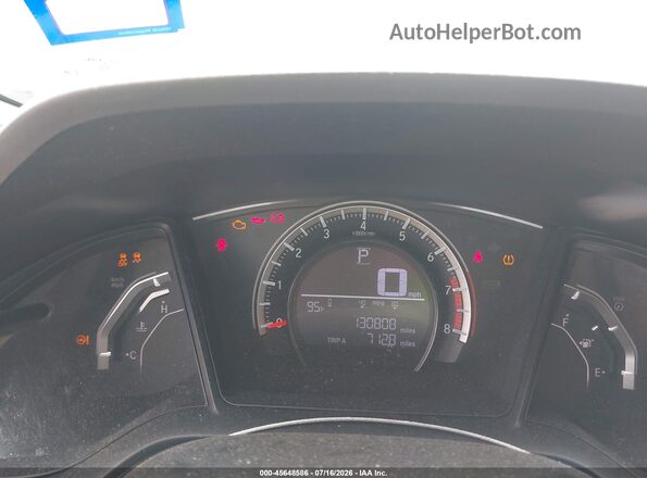 19XFC2F56GE024238 2016 HONDA CIVIC Gray Вид задніх сидінь