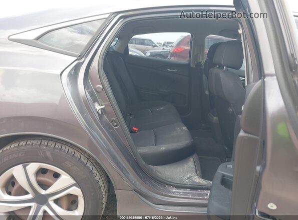 19XFC2F56GE024238 2016 HONDA CIVIC Gray Вид наклейки з VIN-кодом