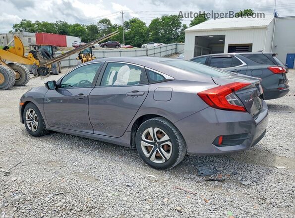 19XFC2F56GE040701 2016 HONDA CIVIC Gray Հետևի ձախ