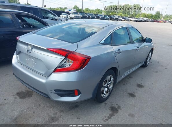 19XFC2F56GE083922 2016 HONDA CIVIC Silver Задня права чверть