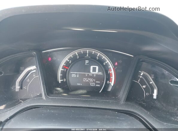 19XFC2F56GE083922 2016 HONDA CIVIC Silver Вид задніх сидінь