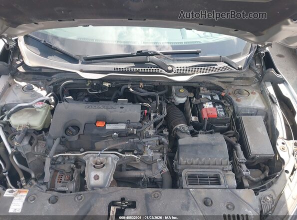 19XFC2F56GE083922 2016 HONDA CIVIC Silver Вид ззаду
