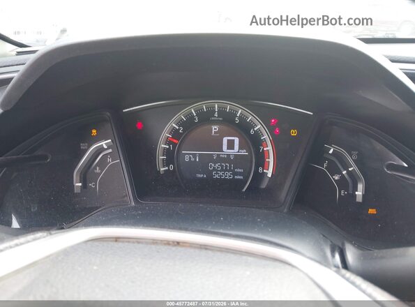 19XFC2F56GE086030 2016 HONDA CIVIC Серый Вид задних сидений