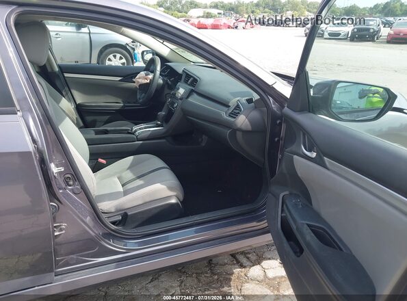 19XFC2F56GE086030 2016 HONDA CIVIC Серый Вид салона спереди