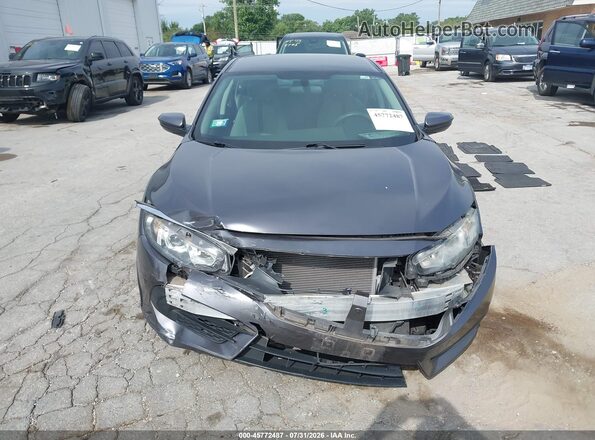 19XFC2F56GE086030 2016 HONDA CIVIC Серый Вид задней части салона
