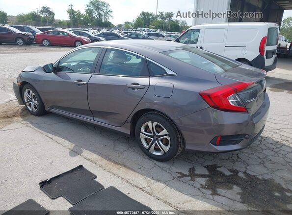 19XFC2F56GE086030 2016 HONDA CIVIC Серый Задняя левая четверть