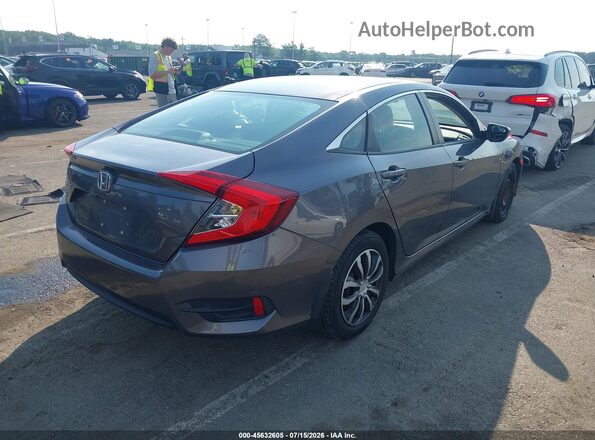 19XFC2F56GE215271 2016 HONDA CIVIC Gray Trasero derecho