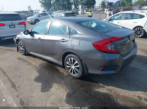 19XFC2F56GE215271 2016 HONDA CIVIC Gray Trasero izquierdo