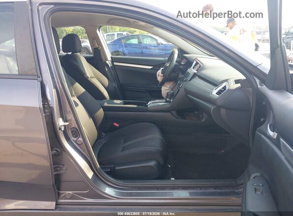 19XFC2F56GE215271 2016 HONDA CIVIC Gray Vista interior delantera