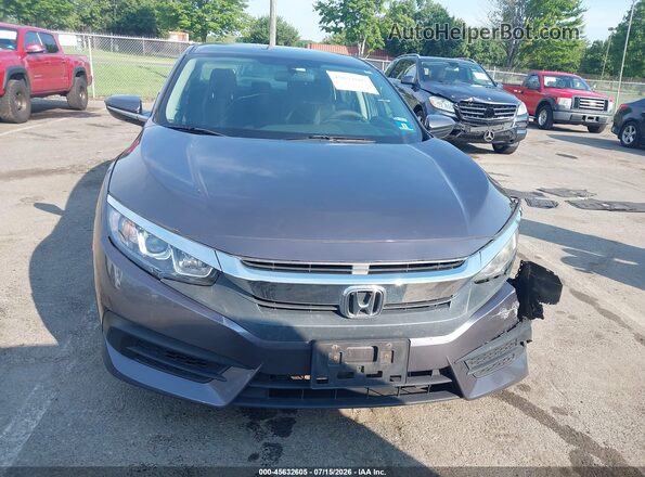 19XFC2F56GE215271 2016 HONDA CIVIC Gray Vista interior trasera