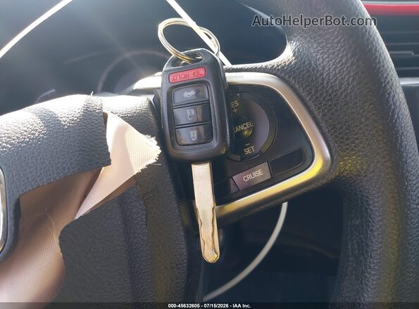 19XFC2F56GE215271 2016 HONDA CIVIC Gray Vista del salpicadero
