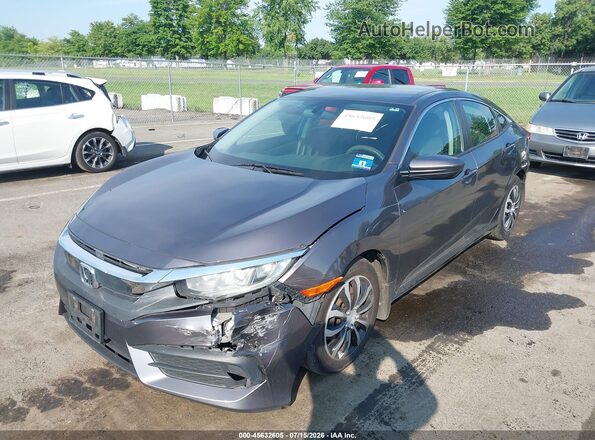 19XFC2F56GE215271 2016 HONDA CIVIC Gray Vista frontal