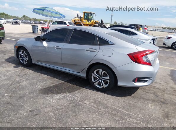 19XFC2F56HE056530 2017 HONDA CIVIC Silver Հետևի ձախ