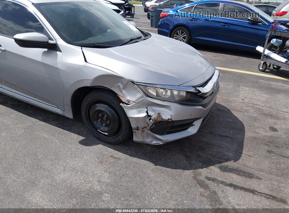 19XFC2F56HE056530 2017 HONDA CIVIC Silver Դիմացի տեսք