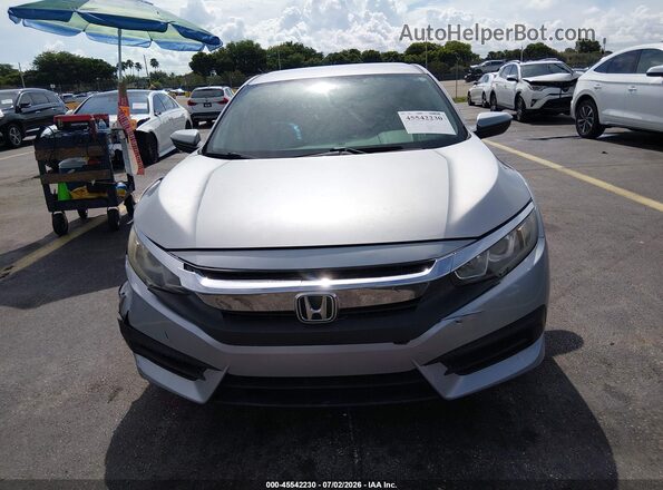 19XFC2F56HE056530 2017 HONDA CIVIC Silver Սալոնի հետևի տեսք
