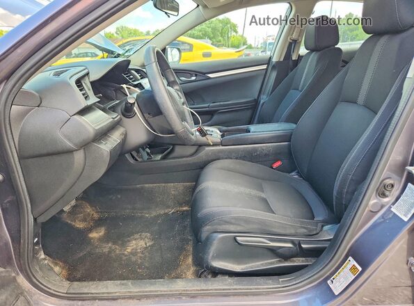 19XFC2F56HE065034 2017 HONDA CIVIC Gray Vista interior delantera