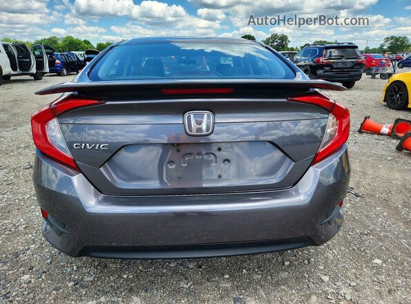 19XFC2F56HE065034 2017 HONDA CIVIC Gray Vista trasera