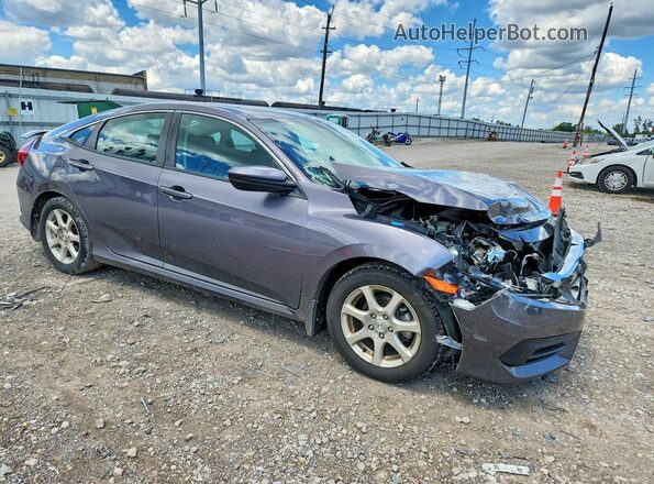 19XFC2F56HE065034 2017 HONDA CIVIC Gray Delantero derecho