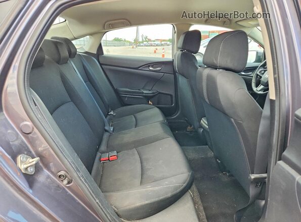 19XFC2F56HE065034 2017 HONDA CIVIC Gray Vista de los asientos traseros