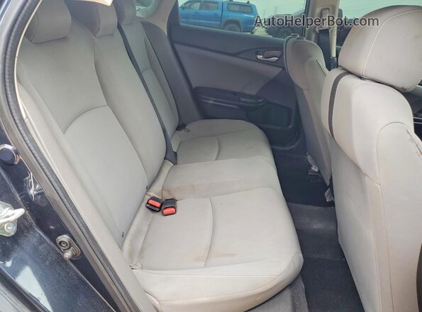 19XFC2F56HE072307 2017 HONDA CIVIC Blue Հետևի նստատեղերի տեսք