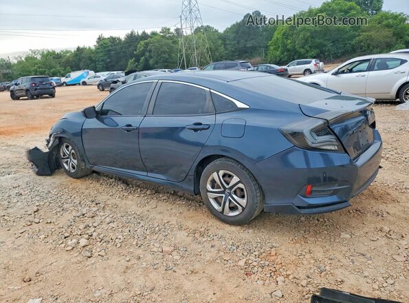 19XFC2F56HE072307 2017 HONDA CIVIC Blue Հետևի ձախ