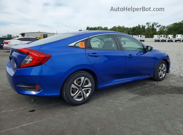 19XFC2F56HE075305 2017 HONDA CIVIC Blue Հետևի աջ