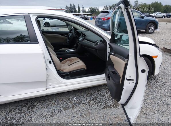 19XFC2F56HE212923 2017 HONDA CIVIC White Սալոնի դիմացի տեսք