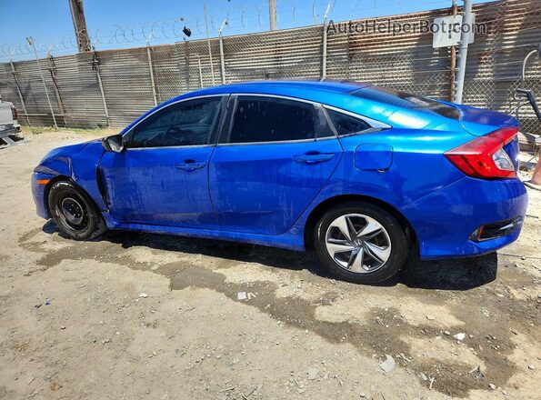 19XFC2F56HE217913 2017 HONDA CIVIC Blue Задня ліва чверть