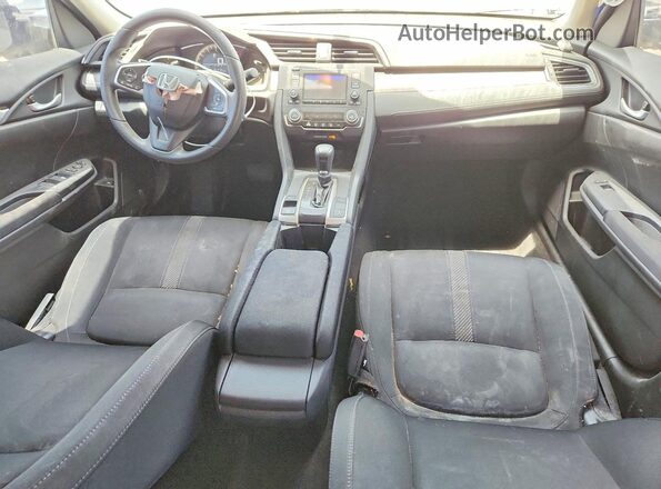 19XFC2F56HE217913 2017 HONDA CIVIC Blue Вид панелі приладів
