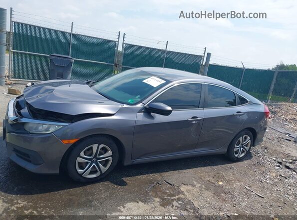 19XFC2F56HE221718 2017 HONDA CIVIC Gray 360 interior view