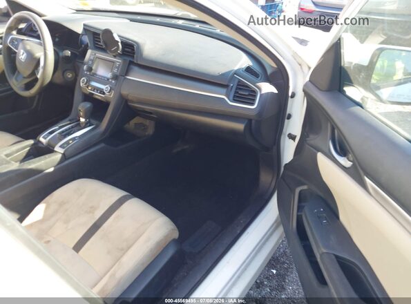 19XFC2F56HE228975 2017 HONDA CIVIC White Widok wnętrza z przodu