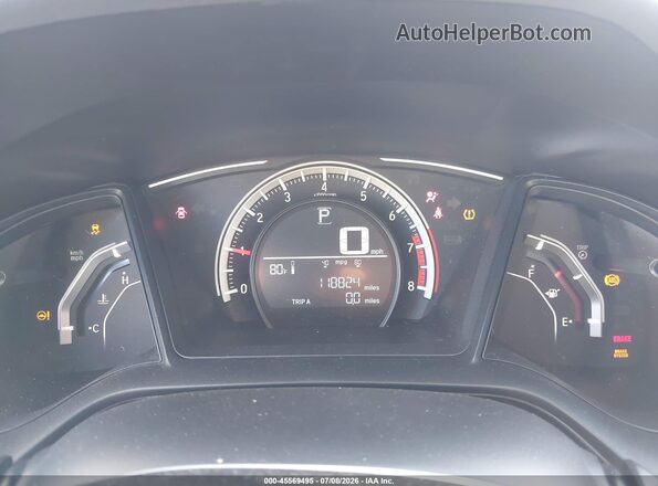19XFC2F56HE228975 2017 HONDA CIVIC White Widok tylnych siedzeń