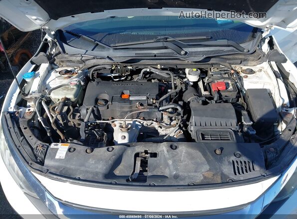 19XFC2F56HE228975 2017 HONDA CIVIC White Widok z tyłu