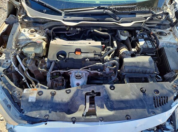 19XFC2F56HE232007 2017 HONDA CIVIC White Սալոնի հետևի տեսք