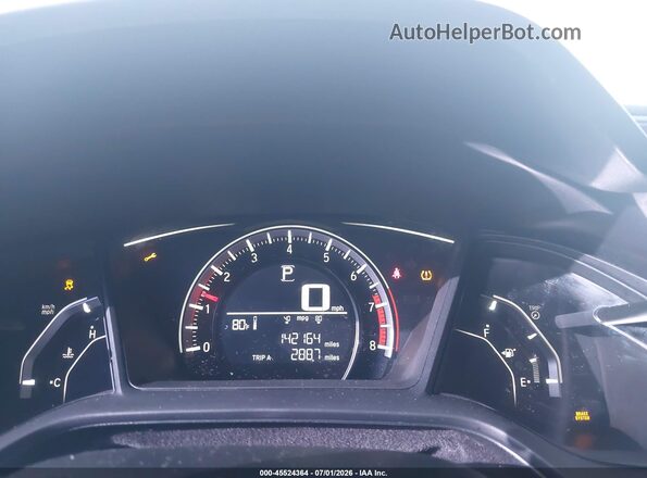 19XFC2F57GE008758 2016 HONDA CIVIC White უკანა სავარძლების ხედი