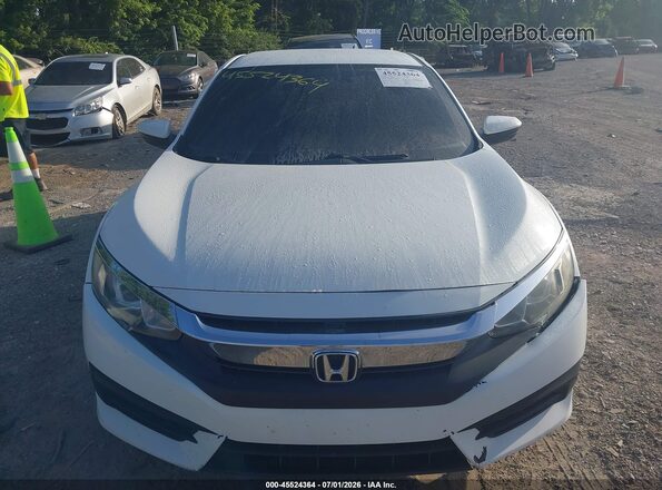 19XFC2F57GE008758 2016 HONDA CIVIC White ხელსაწყოთა პანელის ხედი