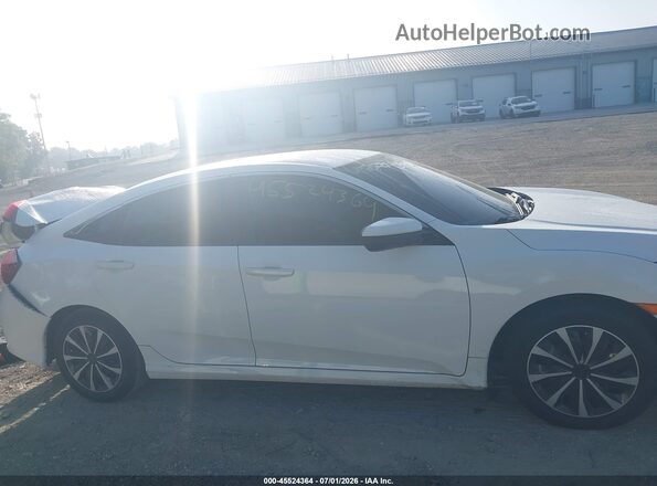 19XFC2F57GE008758 2016 HONDA CIVIC White უკანა სალონის ხედი