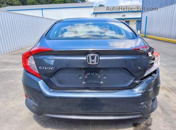 19XFC2F57GE017816 2016 HONDA CIVIC Charcoal Vista trasera