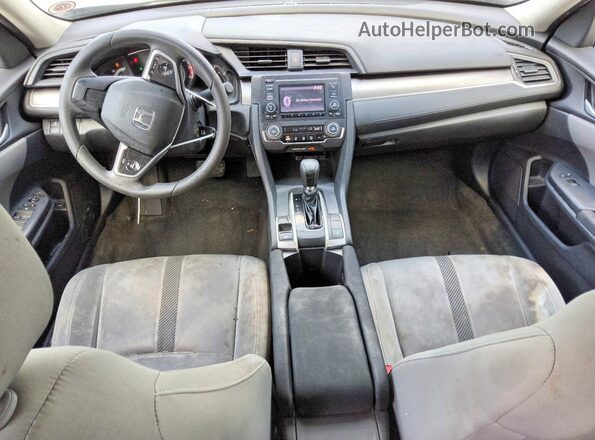 19XFC2F57GE017816 2016 HONDA CIVIC Charcoal Vista del salpicadero