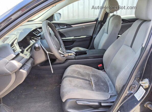 19XFC2F57GE017816 2016 HONDA CIVIC Charcoal Vista interior delantera