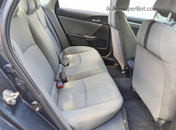 19XFC2F57GE017816 2016 HONDA CIVIC Charcoal Vista de los asientos traseros