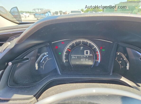19XFC2F57GE059578 2016 HONDA CIVIC Blue Սարքավորումների վահանակի տեսք