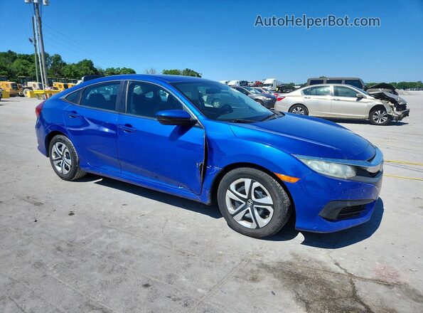 19XFC2F57GE059578 2016 HONDA CIVIC Blue Առջևի աջ