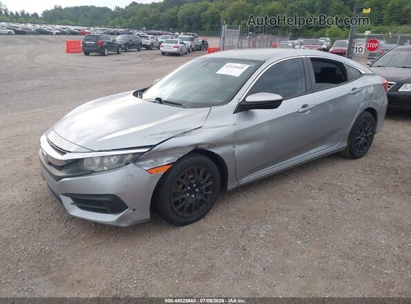 19XFC2F57GE068913 2016 HONDA CIVIC Серебряный Передняя левая четверть