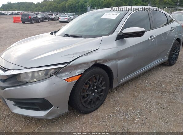 19XFC2F57GE068913 2016 HONDA CIVIC Серебряный Вид спереди