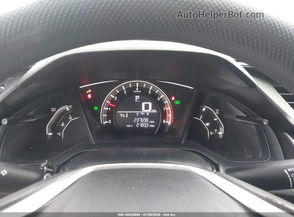 19XFC2F57GE068913 2016 HONDA CIVIC Серебряный Вид задних сидений